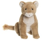 Teddykompaniet Naturlig løvinne sittende 43 cm
