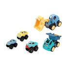 Wind&Water Badleksaker Strandbilar 5-pack 